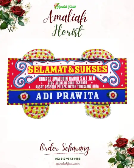 Papan Bunga Ucapan Selamat Juworo